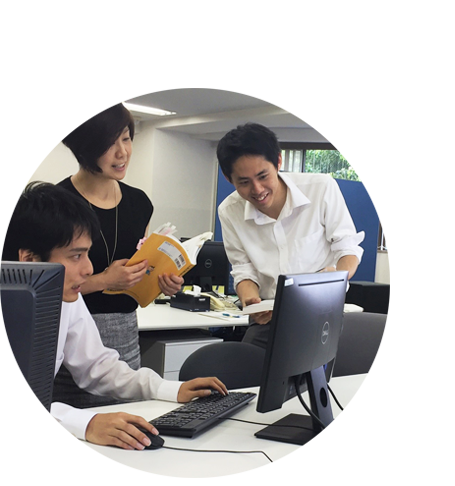 理系でも、文系でも、男性でも、女性でも関係ありません。／やる気があれば、大丈夫！